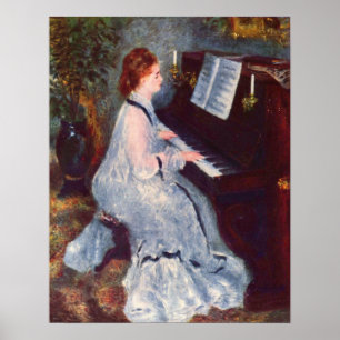 Kvinnor i Piano Poster