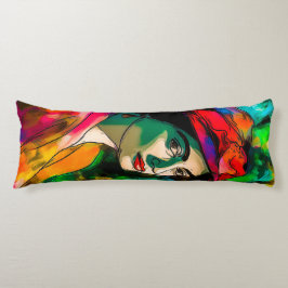 Kvinnor i Red Hat Kroppskudde