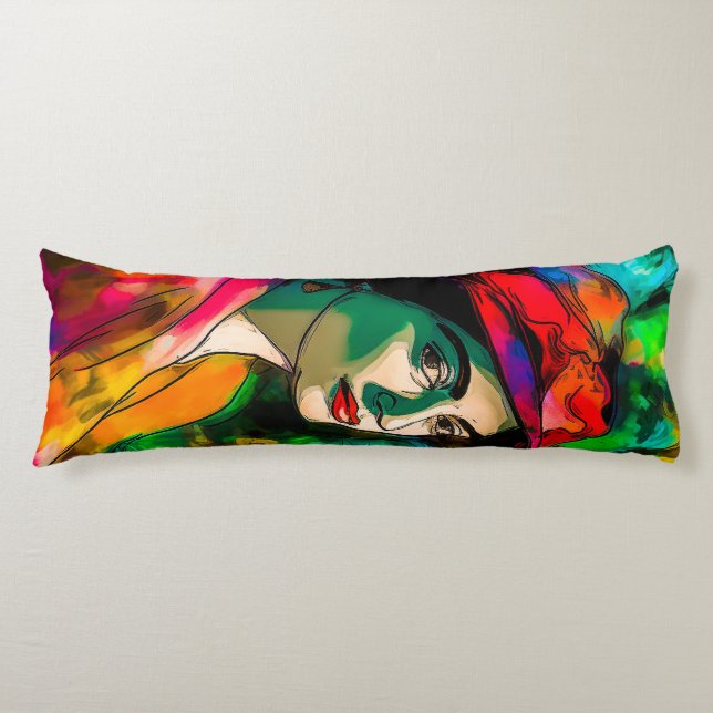 Kvinnor i Red Hat Kroppskudde (Framsidan)