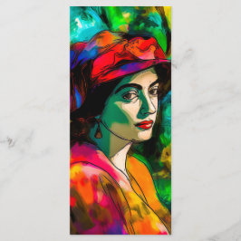 Kvinnor i Red Hat Meny