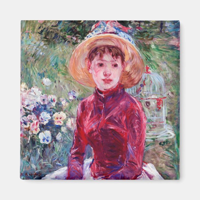 Kvinnor i Röd, Berthe Morisot Magnet (Framsidan)