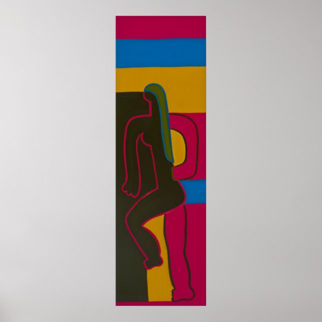 Kvinnor i Rosa Poster (Framsidan)