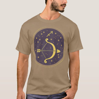 Kvinnor i Sagittaurius Astrology Horoscope T Shirt