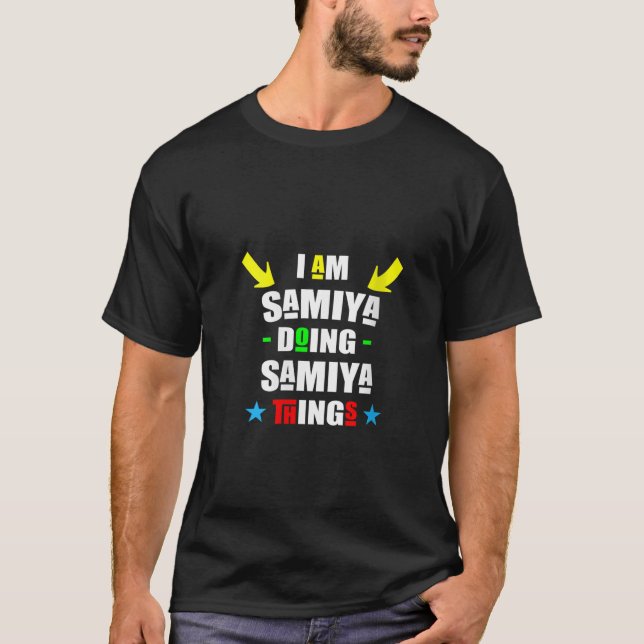 Kvinnor i Samiya Doing Samiya Sak Coola Funny C T Shirt (Framsida)