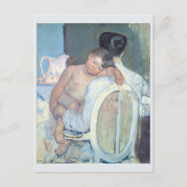 Kvinnor i Sitta med barn i hennes Arm Mary Cassatt Vykort