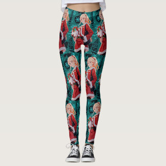 Kvinnor i sojabortoper leggings