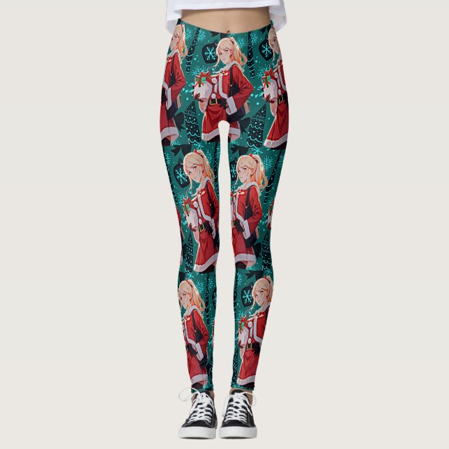 Kvinnor i sojabortoper leggings (Framsida)