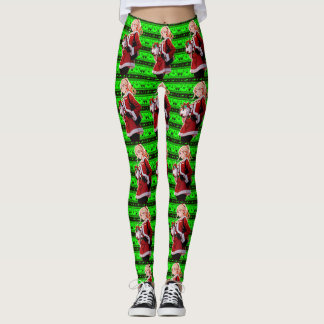 Kvinnor i sojabortoper leggings