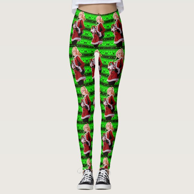 Kvinnor i sojabortoper leggings (Framsida)