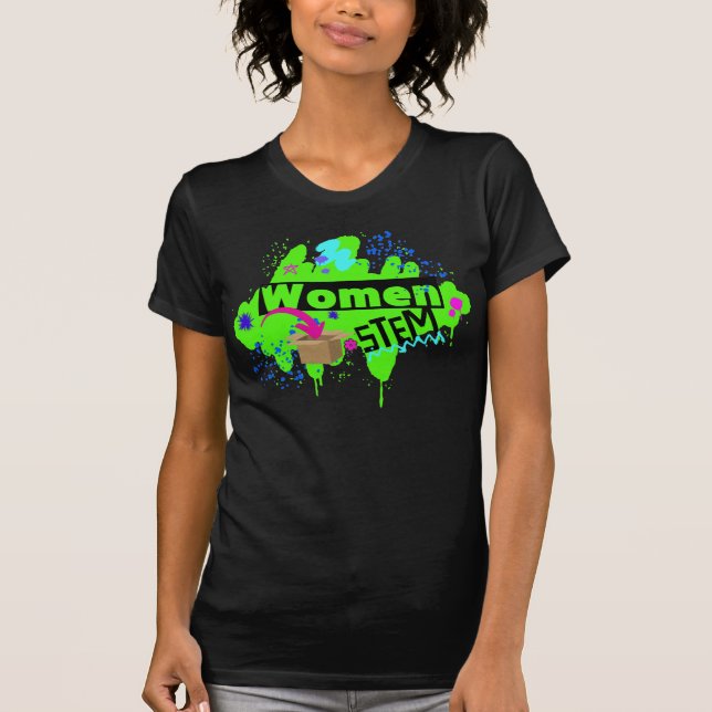 Kvinnor i STEM t-shirt (Framsida)