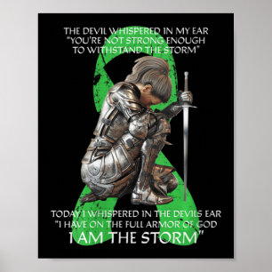 Kvinnor i Storm Non Hodgkins Lymphoma Christian Poster