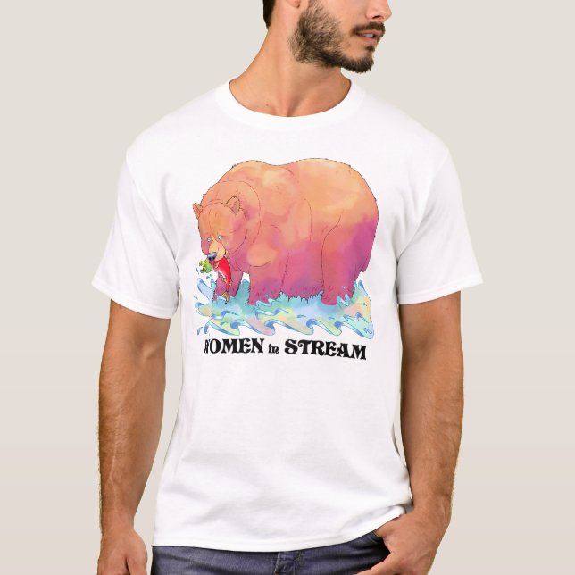 Kvinnor i ström t shirt (Framsida)