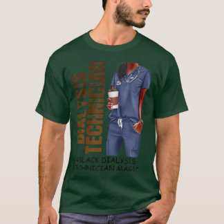 Kvinnor i svart dialysteknik Kvinnor Pride månad T Shirt