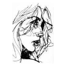 KVINNOR I SVART OCH VITT POSTER