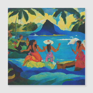 Kvinnor i Tahiti