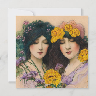 Kvinnor i trädgården 2