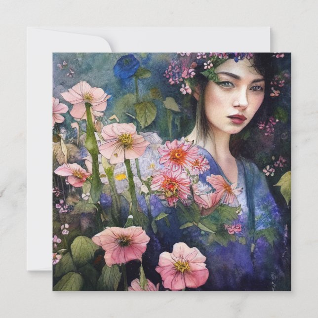 Kvinnor i trädgården 5 (Framsida)