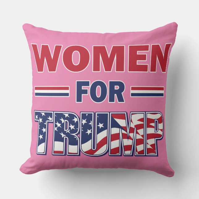 Kvinnor i Trump Kudde (Framsida)