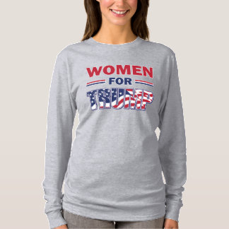Kvinnor i Trump T Shirt