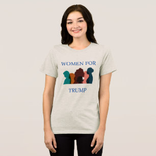 Kvinnor i Trump T Shirt