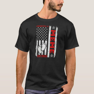 Kvinnor i USA flagga som befordrades till kvinnout T Shirt