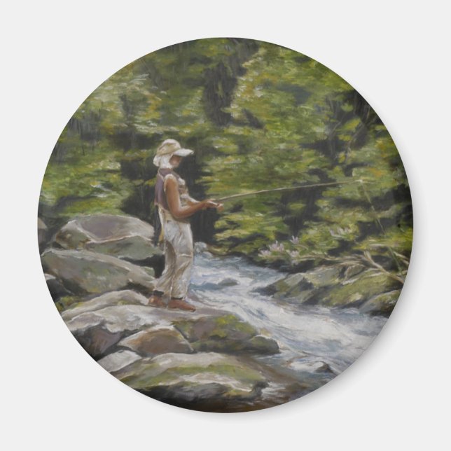 Kvinnor i Vatten Magnet (Framsidan)