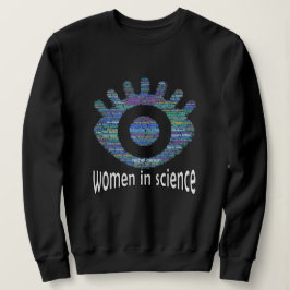 Kvinnor i vetenskapsflickorna Öga Ord fyllningsdes T Shirt