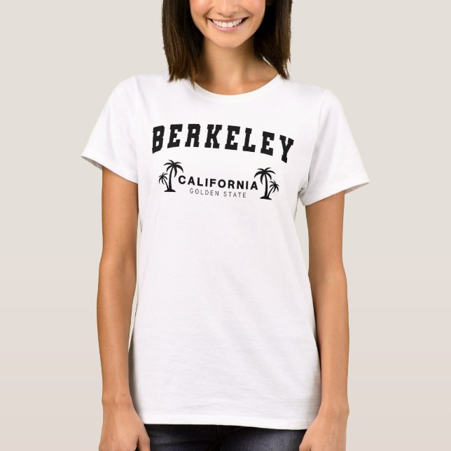 Kvinnor i White Berkeley, Kalifornien T Shirt (Framsida)