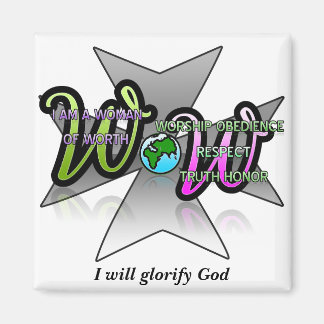 Kvinnor i Worth Creed Magnet