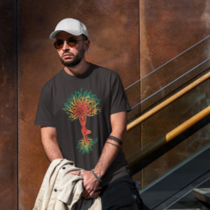 Kvinnor i Yoga Pose Träd T Shirt