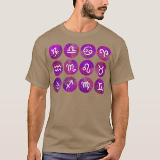 Kvinnor i zodiac Te T Shirt
