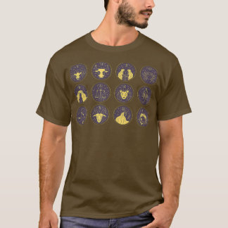 Kvinnor i zodiac Te T Shirt