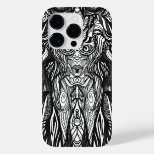 Kvinnor Illustration Black bläck