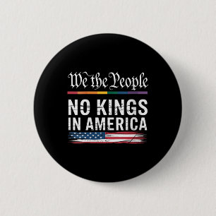 Kvinnor Inga Kungar I Amerika Vi Folket Politisk Knapp