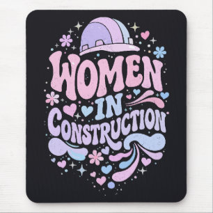 Kvinnor Inom Bygg Retro Empowerment Musmatta