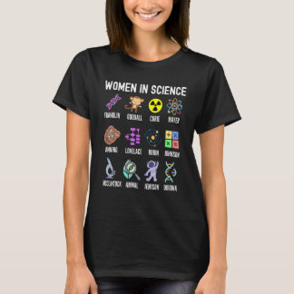 Kvinnor Inom Vetenskap Feministisk STEM Flickors T Shirt