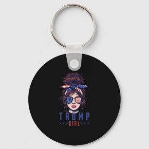 Kvinnor Ja Jag Är En Trump-Tjej Kom Över Det Trump Nyckelring
