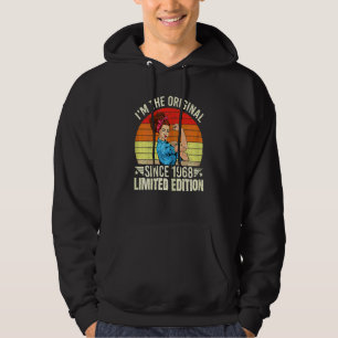 Kvinnor jag är originalet sedan 1968 Coola Stil Re Hoodie