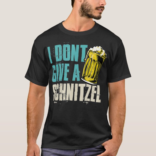 Kvinnor jag inte Ge A Schnitzel Funny German Pride T Shirt (Framsida)