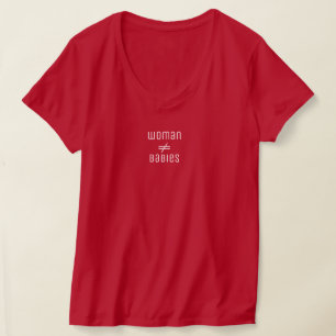 Kvinnor jämför inte spädbarn t shirt