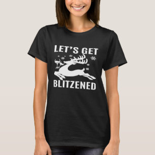 Kvinnor kan få Blitzend Funny Vin T Shirt