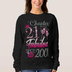 KVINNOR Kapitel 21 Fabulous sedan 2001 21st Birthd T Shirt