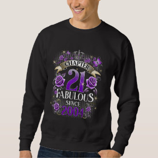 KVINNOR Kapitel 21 Fabulous sedan 2004 21 Birthda Lång Ärmad Tröja