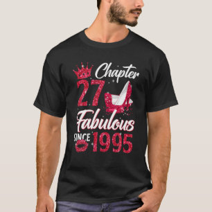 KVINNOR Kapitel 27 Fabulous sedan 1995 27th Birthd T Shirt