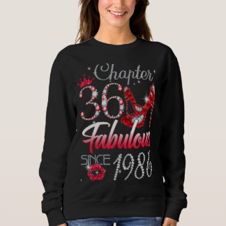 KVINNOR Kapitel 36 Fabulous sedan 1986 36th Birthd T Shirt