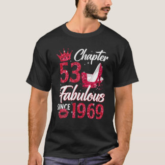KVINNOR Kapitel 53 Fabulous sedan 1969 53Rd Birthd T Shirt