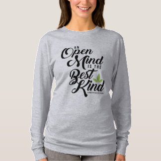 Kvinnor knuffar av öppna Cannatopia varar besvärad T Shirt