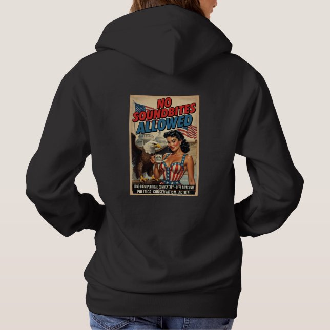 Kvinnor kommer inte att hålla tillbaka t shirt (Baksida)