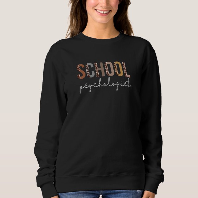 Kvinnor Kvinnor Skolpsykolog Bra idé T Shirt (Framsida)