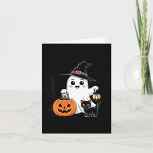 Kvinnor Lång Liv Halloween Rolig Pumpa Halloween Kort